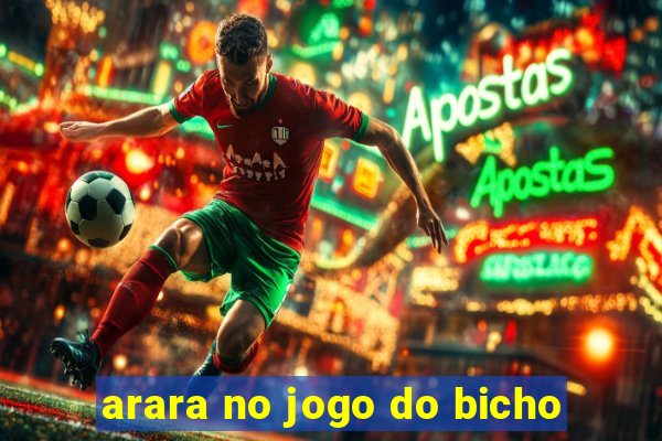 arara no jogo do bicho